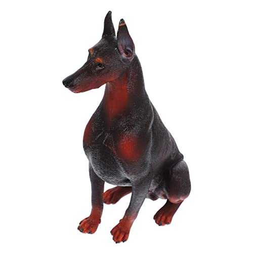 PHENOFICE Simulation Durbin-Modell Hundeerkennungsmodell realistische Welpenfigur Spielzeug Hunde für Kinder spielzeughund für Kinder Spielzeuge Kinderspielzeug kognitives Modell des Hundes von PHENOFICE