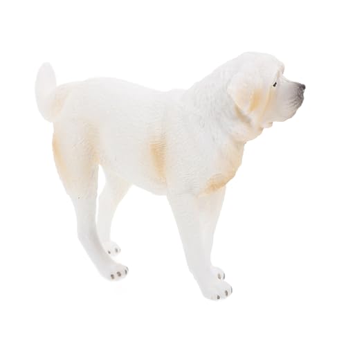 PHENOFICE Simulation Haustier Hund Kleiner Hund Basteln Hundefiguren Hundefoto Ornament Kleines Hundemodell Dekoratives Tiermodell Desktop Tierdekor Stehendes Welpenmodell Hundefiguren Für von PHENOFICE