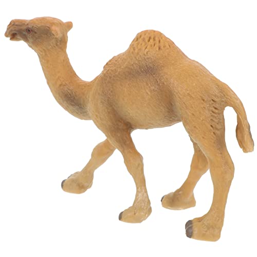PHENOFICE Simulation Kamelmodell Desktop Lebensee Kamelstatue Gefälschte Kamelmodell Kleine Kamelverzierung Gefälschter Kameldekor Kinder Kamel Dekorative Kameldekoration Kleine Kamelstatue von PHENOFICE
