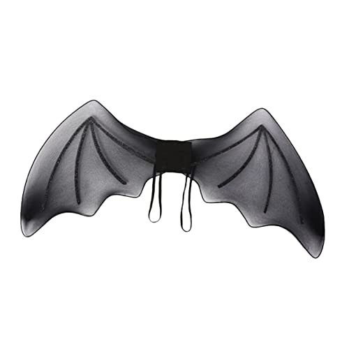 PHENOFICE Schwarze Fledermausflügel Für Halloween Kostü Cosplay Zubehör Für Halloween Party Für Erwachsene Und PHENOFICE Schwarze Fledermausflügel Für Halloween Kostü Cosplay Zubehör Für Halloween Party Für Erwachsene Und von PHENOFICE