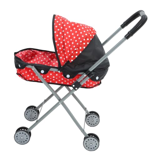 PHENOFICE Trolley- Babypuppe Mit Kinderwagen Puppenwagen Für Kleinkinder Von 1 Bis 3 Jahren -babyzubehör Puppe Süßer Kinderwagen Kleiner Puppenwagen Eisenrahmen PHENOFICE Trolley- Babypuppe Mit Kinderwagen Puppenwagen Für Kleinkinder Von 1 Bis 3 Jahren -babyzubehör Puppe Süßer Kinderwagen Kleiner Puppenwagen Eisenrahmen von PHENOFICE