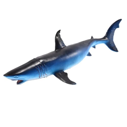 PHENOFICE Wildtiermodell Wildlife-Modell Kinderspielzeug Hai-Modell Lernspielzeug Für Kinder Tiermodell Spielzeug Blue PHENOFICE Wildtiermodell Wildlife-Modell Kinderspielzeug Hai-Modell Lernspielzeug Für Kinder Tiermodell Spielzeug Blue von PHENOFICE