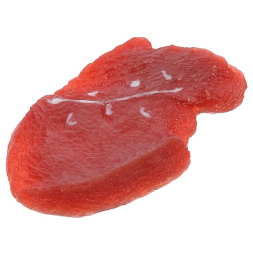 Simulation von Rindfleischscheiben lebensechtes Rindfleisch künstliches Fleischspielzeug kucheltier Lebensmittelattrappe Essensrequisiten Lebensmittelmodelle Spielzeug PVC PHENOFICE Simulation von Rindfleischscheiben lebensechtes Rindfleisch künstliches Fleischspielzeug kucheltier Lebensmittelattrappe Essensrequisiten Lebensmittelmodelle Spielzeug PVC PHENOFICE von PHENOFICE