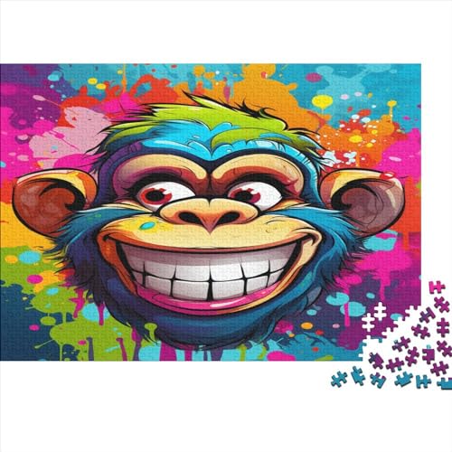 Monkey Puzzle 300 Teile Colorful Styles Erwachsene Geschicklichkeitsspiel Für Die Ganze Familie Home Decor Geburtstag Lernspiel Stress Relief 300pcs (40x28cm) von PHLEPS