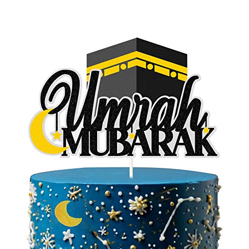Schwarzer Glitzer Umrah Mubarak Cake Topper-Happy Eid Party Decor - islamische muslimische Party Dekorationen Supplies Schwarzer Glitzer Umrah Mubarak Cake Topper-Happy Eid Party Decor - islamische muslimische Party Dekorationen Supplies von PHOHUI HAVE A NICE TIME