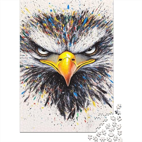 Adler 1000 Teile Puzzle Für Erwachsene interessant Erwachsenenpuzzle Geschicklichkeitsspiel Geschenk 1000pcs (75x50cm) von PHQAZWSXE