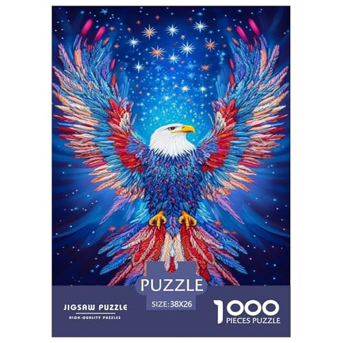Adler Puzzle 1000 Teile Für Erwachsene Tier Erwachsenenpuzzle Geschicklichkeitsspiel Weihnachtspuzzle 38x26cm/1000pcs Adler Puzzle 1000 Teile Für Erwachsene Tier Erwachsenenpuzzle Geschicklichkeitsspiel Weihnachtspuzzle 38x26cm/1000pcs von PHQAZWSXE