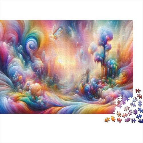 Ansicht Puzzle 1000 Teile Für Erwachsene Kunst Erwachsenenpuzzle Geschicklichkeitsspiel Weihnachtspuzzle 1000pcs (75x50cm) von PHQAZWSXE