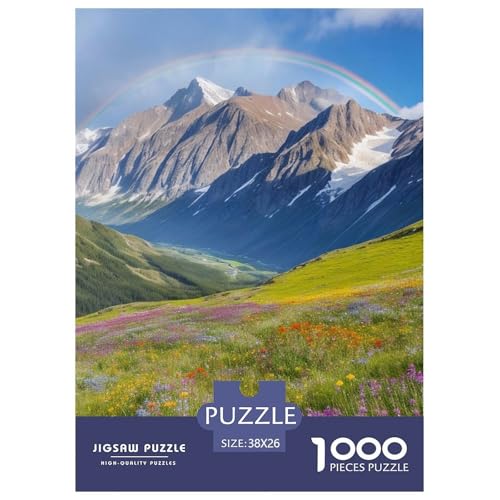 Berg Puzzle 1000 Teile Für Erwachsene interessant Erwachsenenpuzzle Clevere Rätsel Weihnachtspuzzle 38x26cm/1000pcs Berg Puzzle 1000 Teile Für Erwachsene interessant Erwachsenenpuzzle Clevere Rätsel Weihnachtspuzzle 38x26cm/1000pcs von PHQAZWSXE