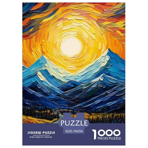 Bergs and Rivers 1000 Teile Puzzle Für Erwachsene Und Kinder interessant Impossible Puzzle Geschicklichkeitsspiel Geschenk 70x50cm/1000pcs Bergs and Rivers 1000 Teile Puzzle Für Erwachsene Und Kinder interessant Impossible Puzzle Geschicklichkeitsspiel Geschenk 70x50cm/1000pcs von PHQAZWSXE
