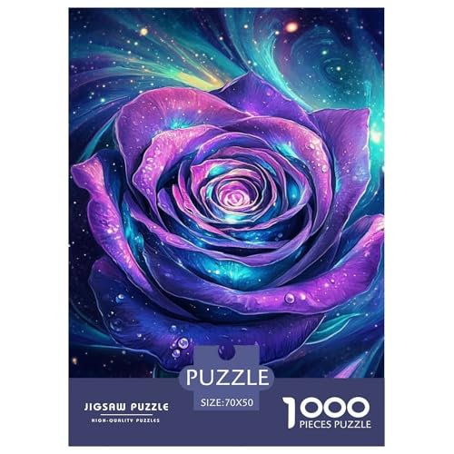 Blumen 1000 Teile Puzzle Für Die Ganze Familie interessant Erwachsenenpuzzle Geschicklichkeitsspiel Weihnachtspuzzle 70x50cm/1000pcs von PHQAZWSXE