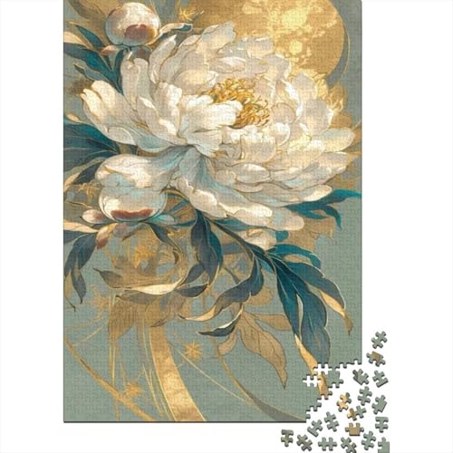 Blumen 1000 Teile Puzzle Für Erwachsene Und Kinder interessant Erwachsenenpuzzle Geschicklichkeitsspiel Weihnachtspuzzle 1000pcs (75x50cm) von PHQAZWSXE