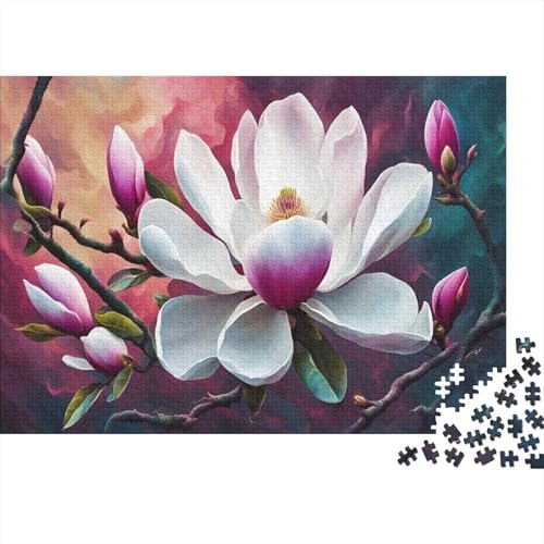 Blumen Puzzle 1000 Teile Für Die Ganze Familie interessant Erwachsenenpuzzle Geschicklichkeitsspiel Geschenk 1000pcs (75x50cm) von PHQAZWSXE