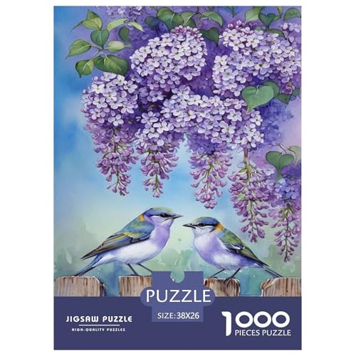 Blumen Puzzle 1000 Teile Für Erwachsene Und Kinder interessant Erwachsenenpuzzle Geschicklichkeitsspiel Weihnachtspuzzle 38x26cm/1000pcs von PHQAZWSXE
