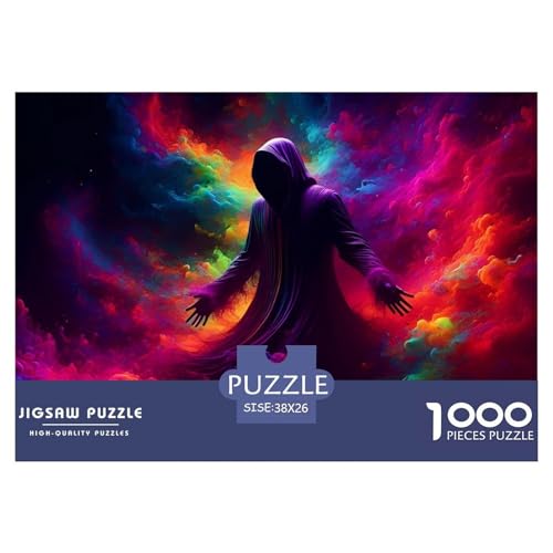 Bunter Nebel und Tod 1000 Teile Puzzle Für Erwachsene Und Kinder persönlich Impossible Puzzle Clevere Rätsel Geschenk 38x26cm/1000pcs Bunter Nebel und Tod 1000 Teile Puzzle Für Erwachsene Und Kinder persönlich Impossible Puzzle Clevere Rätsel Geschenk 38x26cm/1000pcs von PHQAZWSXE