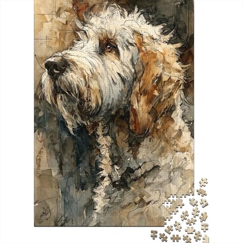 Der Labrador Retriever 1000 Teile Puzzle Für Die Ganze Familie Tier Erwachsenenpuzzle Geschicklichkeitsspiel Geschenk 1000pcs (75x50cm) von PHQAZWSXE