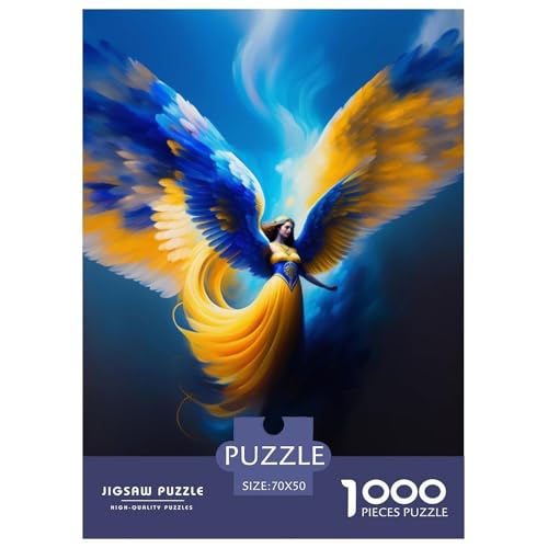 Engel Puzzle 1000 Teile Für Erwachsene Und Kinder interessant Impossible Puzzle Clevere Rätsel Weihnachtspuzzle 70x50cm/1000pcs von PHQAZWSXE