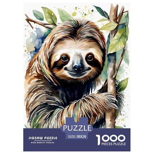 Faulheit Puzzle 1000 Teile Für Erwachsene Tiere Impossible Puzzle Geschicklichkeitsspiel Weihnachtspuzzle 38x26cm/1000pcs Faulheit Puzzle 1000 Teile Für Erwachsene Tiere Impossible Puzzle Geschicklichkeitsspiel Weihnachtspuzzle 38x26cm/1000pcs von PHQAZWSXE