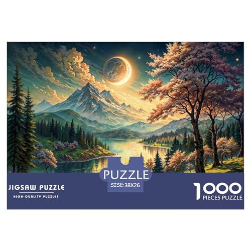 Frühling Puzzle 1000 Teile Für Erwachsene Und Kinder interessant Impossible Puzzle Geschicklichkeitsspiel Weihnachtspuzzle 38x26cm/1000pcs Frühling Puzzle 1000 Teile Für Erwachsene Und Kinder interessant Impossible Puzzle Geschicklichkeitsspiel Weihnachtspuzzle 38x26cm/1000pcs von PHQAZWSXE