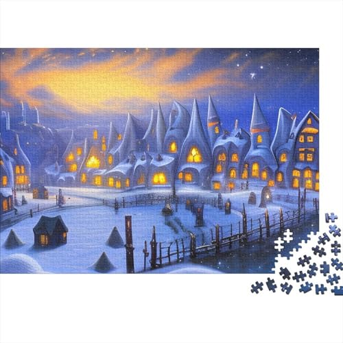 Gebäude Puzzle 1000 Teile Für Erwachsene Und Kinder interessant Impossible Puzzle Geschicklichkeitsspiel Geschenk 1000pcs (75x50cm) von PHQAZWSXE
