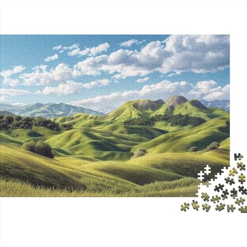 Gebirge Puzzle 1000 Teile Für Erwachsene Und Kinder interessant Erwachsenenpuzzle Geschicklichkeitsspiel Geschenk 1000pcs (75x50cm) von PHQAZWSXE