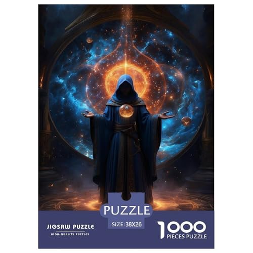 Gott des Todes Puzzle 1000 Teile Für Erwachsene Und Kinder interessant Impossible Puzzle Geschicklichkeitsspiel Geschenk 38x26cm/1000pcs Gott des Todes Puzzle 1000 Teile Für Erwachsene Und Kinder interessant Impossible Puzzle Geschicklichkeitsspiel Geschenk 38x26cm/1000pcs von PHQAZWSXE