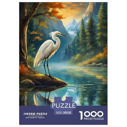 Heron Puzzle 1000 Teile Für Erwachsene interessant Erwachsenenpuzzle Geschicklichkeitsspiel Weihnachtspuzzle 38x26cm/1000pcs Heron Puzzle 1000 Teile Für Erwachsene interessant Erwachsenenpuzzle Geschicklichkeitsspiel Weihnachtspuzzle 38x26cm/1000pcs von PHQAZWSXE