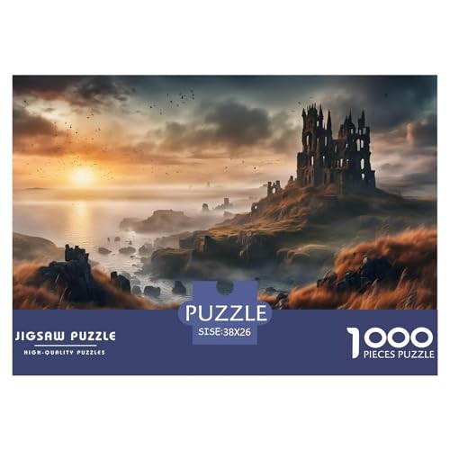 Küstenschloss Puzzle 1000 Teile Für Die Ganze Familie persönlich Impossible Puzzle Geschicklichkeitsspiel Weihnachtspuzzle 38x26cm/1000pcs Küstenschloss Puzzle 1000 Teile Für Die Ganze Familie persönlich Impossible Puzzle Geschicklichkeitsspiel Weihnachtspuzzle 38x26cm/1000pcs von PHQAZWSXE