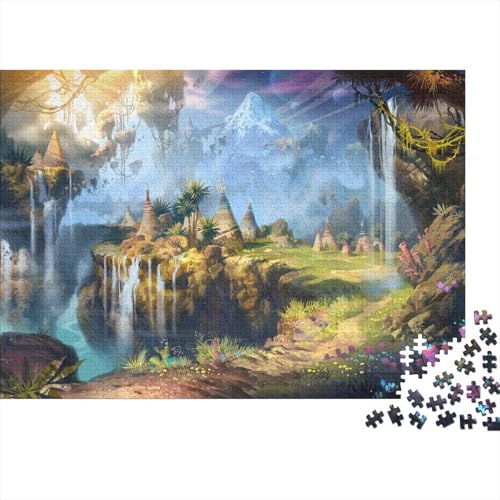 LandscAffe 1000 Teile Puzzle Für Erwachsene Und Kinder Natur Impossible Puzzle Geschicklichkeitsspiel Weihnachtspuzzle 1000pcs (75x50cm) von PHQAZWSXE