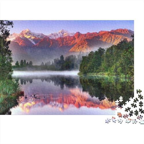 LandscAffe Puzzle 1000 Teile Für Die Ganze Familie Natur Erwachsenenpuzzle Geschicklichkeitsspiel Weihnachtspuzzle 1000pcs (75x50cm) von PHQAZWSXE