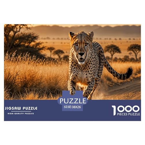 Leopard 1000 Teile Puzzle Für Die Ganze Familie interessant Impossible Puzzle Clevere Rätsel Geschenk 38x26cm/1000pcs Leopard 1000 Teile Puzzle Für Die Ganze Familie interessant Impossible Puzzle Clevere Rätsel Geschenk 38x26cm/1000pcs von PHQAZWSXE