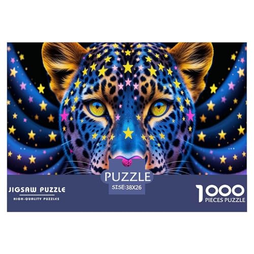 Leopard Puzzle 1000 Teile Für Erwachsene Tiere Erwachsenenpuzzle Geschicklichkeitsspiel Geschenk 38x26cm/1000pcs Leopard Puzzle 1000 Teile Für Erwachsene Tiere Erwachsenenpuzzle Geschicklichkeitsspiel Geschenk 38x26cm/1000pcs von PHQAZWSXE
