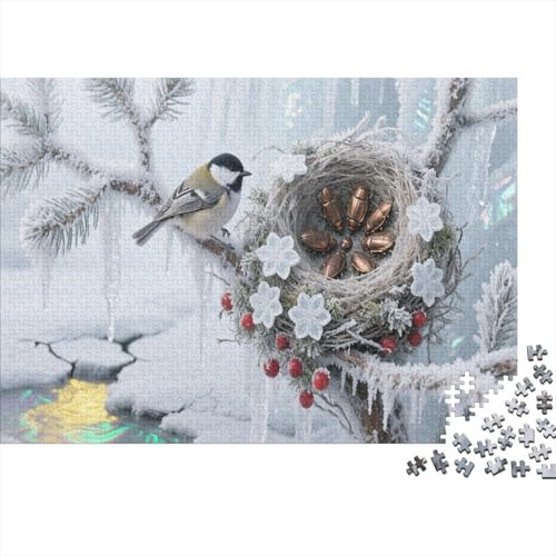 Meise 1000 Teile Puzzle Für Erwachsene Und Kinder Tier Impossible Puzzle Clevere Rätsel GescHennek 1000pcs (75x50cm) von PHQAZWSXE