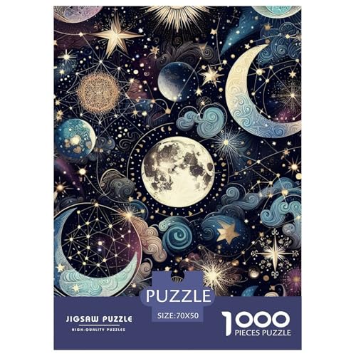 Mondmagie Puzzle 1000 Teile Für Erwachsene Und Kinder interessant Erwachsenenpuzzle Clevere Rätsel Geschenk 70x50cm/1000pcs Mondmagie Puzzle 1000 Teile Für Erwachsene Und Kinder interessant Erwachsenenpuzzle Clevere Rätsel Geschenk 70x50cm/1000pcs von PHQAZWSXE