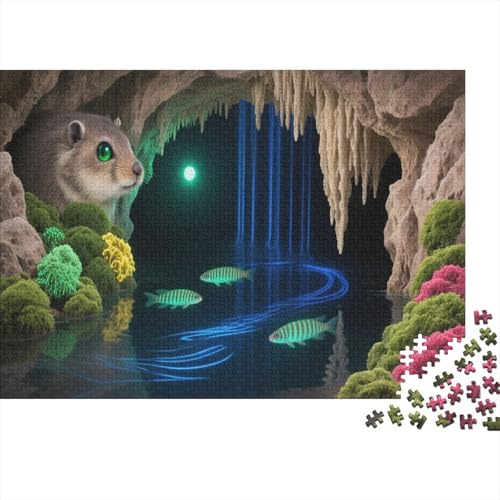 Murmel Puzzle 1000 Teile Für Erwachsene Blumes Erwachsenenpuzzle Clevere Rätsel GescHennek 1000pcs (75x50cm) von PHQAZWSXE