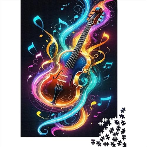 Musikinstrumente 1000 Teile Puzzle Für Erwachsene Und Kinder interessant Erwachsenenpuzzle Clevere Rätsel Geschenk 1000pcs (75x50cm) von PHQAZWSXE