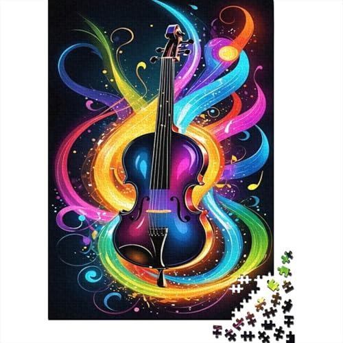 Musikinstrumente Puzzle 1000 Teile Für Erwachsene Und Kinder interessant Impossible Puzzle Clevere Rätsel Geschenk 1000pcs (75x50cm) von PHQAZWSXE