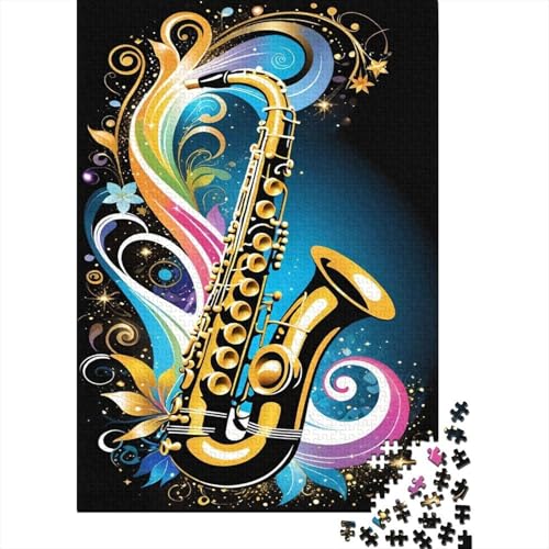 Musikinstrumente Puzzle 1000 Teile Für Erwachsene interessant Erwachsenenpuzzle Geschicklichkeitsspiel Weihnachtspuzzle 1000pcs (75x50cm) von PHQAZWSXE