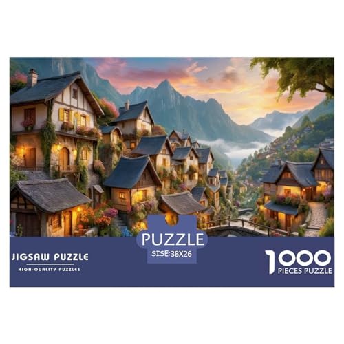 Natur Puzzle 1000 Teile Für Erwachsene Und Kinder interessant Impossible Puzzle Clevere Rätsel Geschenk 38x26cm/1000pcs von PHQAZWSXE