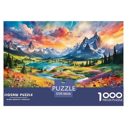Natural Landschaft 1000 Teile Puzzle Für Die Ganze Familie interessant Erwachsenenpuzzle Geschicklichkeitsspiel Weihnachtspuzzle 38x26cm/1000pcs Natural Landschaft 1000 Teile Puzzle Für Die Ganze Familie interessant Erwachsenenpuzzle Geschicklichkeitsspiel Weihnachtspuzzle 38x26cm/1000pcs von PHQAZWSXE