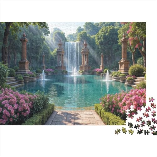 Natural Landschaft Puzzle 1000 Teile Für Die Ganze Familie interessant Erwachsenenpuzzle Geschicklichkeitsspiel Weihnachtspuzzle 1000pcs (75x50cm) von PHQAZWSXE
