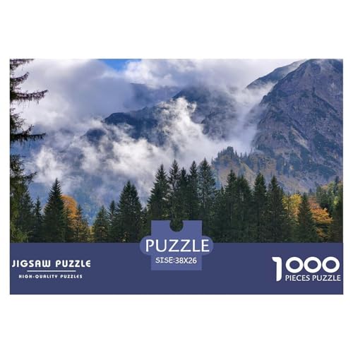 Natural Landschaft Puzzle 1000 Teile Für Die Ganze Familie interessant Impossible Puzzle Geschicklichkeitsspiel Weihnachtspuzzle 38x26cm/1000pcs von PHQAZWSXE