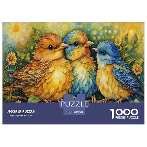 Niedlicher Kleiner Vogel 1000 Teile Puzzle Für Erwachsene Und Kinder Tiere Impossible Puzzle Geschicklichkeitsspiel Weihnachtspuzzle 70x50cm/1000pcs Niedlicher Kleiner Vogel 1000 Teile Puzzle Für Erwachsene Und Kinder Tiere Impossible Puzzle Geschicklichkeitsspiel Weihnachtspuzzle 70x50cm/1000pcs von PHQAZWSXE