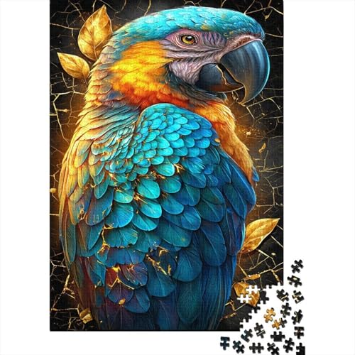 Papagei 1000 Teile Puzzle Für Erwachsene Und Kinder Tier Impossible Puzzle Clevere Rätsel Weihnachtspuzzle 1000pcs (75x50cm) von PHQAZWSXE