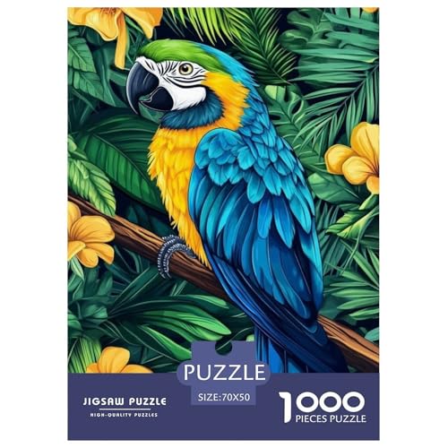 Papagei Puzzle 1000 Teile Für Die Ganze Familie Tier Impossible Puzzle Geschicklichkeitsspiel Weihnachtspuzzle 70x50cm/1000pcs Papagei Puzzle 1000 Teile Für Die Ganze Familie Tier Impossible Puzzle Geschicklichkeitsspiel Weihnachtspuzzle 70x50cm/1000pcs von PHQAZWSXE