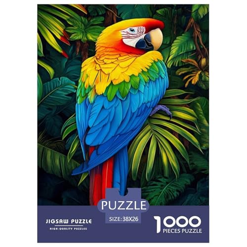 Papagei Puzzle 1000 Teile Für Erwachsene Tier Impossible Puzzle Geschicklichkeitsspiel Weihnachtspuzzle 38x26cm/1000pcs Papagei Puzzle 1000 Teile Für Erwachsene Tier Impossible Puzzle Geschicklichkeitsspiel Weihnachtspuzzle 38x26cm/1000pcs von PHQAZWSXE