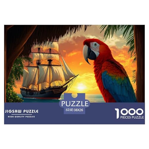 Papagei Puzzle 1000 Teile Für Erwachsene Tiere Impossible Puzzle Geschicklichkeitsspiel Geschenk 38x26cm/1000pcs Papagei Puzzle 1000 Teile Für Erwachsene Tiere Impossible Puzzle Geschicklichkeitsspiel Geschenk 38x26cm/1000pcs von PHQAZWSXE