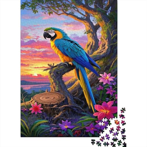 Papagei Puzzle 1000 Teile Für Erwachsene Und Kinder A Mysterious White Taube Impossible Puzzle Clevere Rätsel Weihnachtspuzzle 1000pcs (75x50cm) von PHQAZWSXE