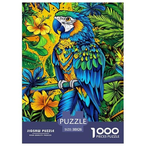 Papagei Puzzle 1000 Teile Für Erwachsene Und Kinder Tier Erwachsenenpuzzle Geschicklichkeitsspiel Geschenk 38x26cm/1000pcs Papagei Puzzle 1000 Teile Für Erwachsene Und Kinder Tier Erwachsenenpuzzle Geschicklichkeitsspiel Geschenk 38x26cm/1000pcs von PHQAZWSXE
