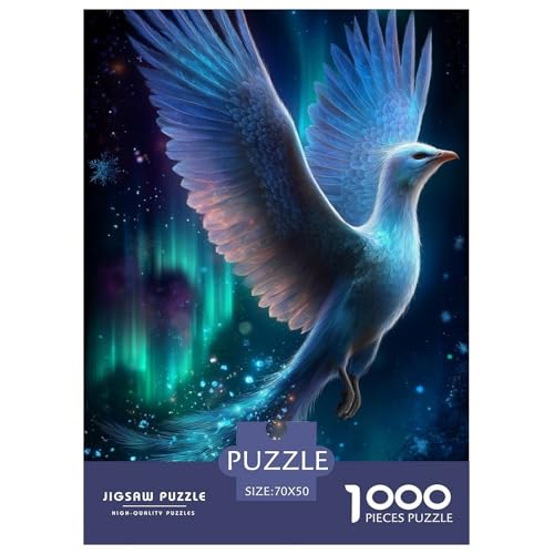 Phoenix 1000 Teile Puzzle Für Erwachsene Und Kinder Tier Erwachsenenpuzzle Geschicklichkeitsspiel Geschenk 70x50cm/1000pcs von PHQAZWSXE